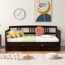 Avers twin solid wood store daybed with trundle